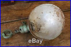 Vintage Antique Industrial Lamp Desk Light green Edon OC white etc PARTS REPAIR