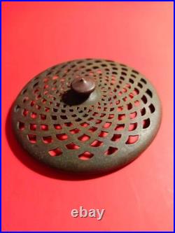 Vintage Antique Tiffany Lamp Heat Cap Stained Glass Shades Parts 3.87 in