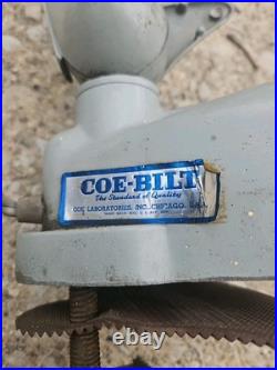 Vintage Art Deco Desk Lamp Coe-Bilt Art Specialty Chicago USA for parts/as is