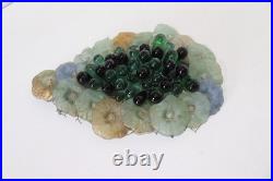Vintage Art Glass Grape Cluster For Chandelier and Lamp Parts