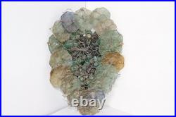 Vintage Art Glass Grape Cluster For Chandelier and Lamp Parts
