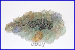 Vintage Art Glass Grape Cluster For Chandelier and Lamp Parts