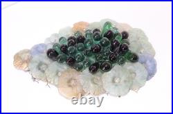 Vintage Art Glass Grape Cluster For Chandelier and Lamp Parts