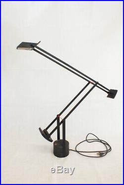 Vintage Artemide Tizio Table Desk Lamp Richard Sapper Black For Parts AS IS