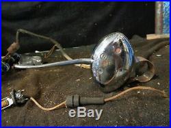 Vintage Auto Lamp Directional Turn Signal Light Switch 40s 50s, 6 VOLT, CHROME