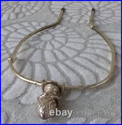 Vintage Baccarat Style Urn Vase Crystal Swirl Glass Lamp Claw Feet Leviton Rare