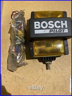 Vintage Bosch Amber Driving Lights Pilot Lamp LE 1473 A E1 8352 1305 620 436 437