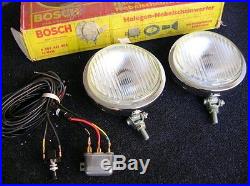 Vintage Bosch Fog Lamp Lights Volkswagen Bmw 02 Vw Bug Cox Mercedes MB Nos