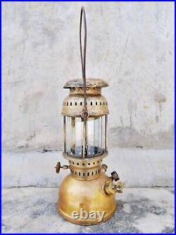 Vintage Brass Pigeon Parts Fitted Original 250 Cp Petromax Brass Lantern Germany
