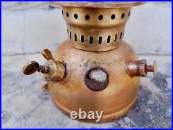 Vintage Brass Pigeon Parts Fitted Original 250 Cp Petromax Brass Lantern Germany