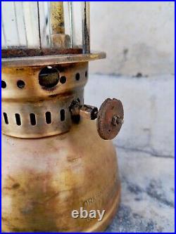 Vintage Brass Pigeon Parts Fitted Original 250 Cp Petromax Brass Lantern Germany