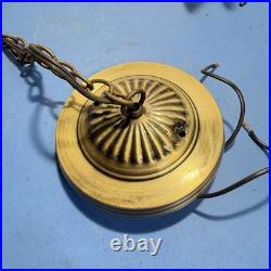 Vintage Budweiser Clydesdale Hanging Bar Light Shade For Parts Repair