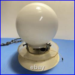 Vintage Budweiser Clydesdale Hanging Bar Light Shade For Parts Repair