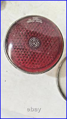 Vintage Car Parts Number Plate Lucas King Road Lamp Motor Meter Cap MG Wheel Nut