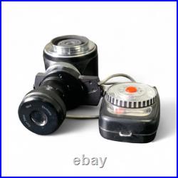 Vintage Carl Zeiss Various Microscope Parts Lot Camera Lamp Eyepiece FOR PARTS