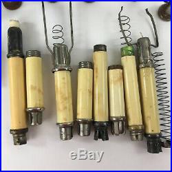 Vintage Chandelier Lamp Gas Light Fixture Pieces and Parts Bakelite Metal