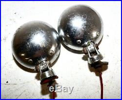 Vintage Chevy LS388 WORKING BACKUP REVERSE LIGHT SET GM Lamp Accessory Part
