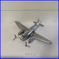 Vintage Chrome Airplane Smoker's Stand Ashtray Lamp Base Parts/Repair