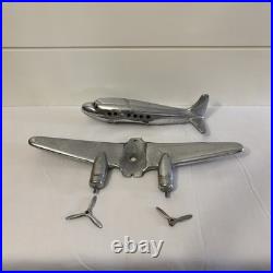 Vintage Chrome Airplane Smoker's Stand Ashtray Lamp Base Parts/Repair Vintage Chrome Airplane Smoker's Stand Ashtray Lamp Base Parts/Repair