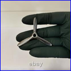 Vintage Chrome Airplane Smoker's Stand Ashtray Lamp Base Parts/Repair