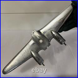 Vintage Chrome Airplane Smoker's Stand Ashtray Lamp Base Parts/Repair