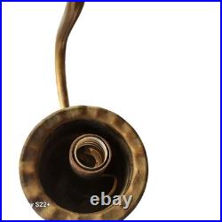 Vintage Copper Hanging Pendant Light Fixture for Parts Underwriter Laboratories