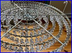 Vintage Crystal Glass Chandelier Lamp Parts Lot of over 240 Prisms