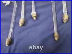 Vintage Crystal Steam Flower Glass For Chandeliers And Lamp Parts From 9 To 8