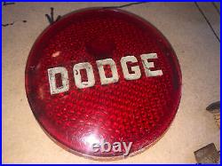 Vintage DODGE Light Assembly Lamp Glass Lens Parts Rat Rod Roadster 24 Of 25