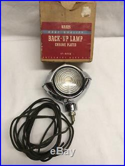 Vintage Deco BLC B-J8 Cats Eye Reverse Back-Up Light Lamp Chrome NIB Old Stock