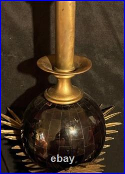 Vintage Decorative Designer Maitland Smith Brass Bronze Marble Table Lamp Light Vintage Decorative Designer Maitland Smith Brass Bronze Marble Table Lamp Light