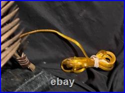 Vintage Decorative Designer Maitland Smith Brass Bronze Marble Table Lamp Light