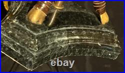 Vintage Decorative Designer Maitland Smith Brass Bronze Marble Table Lamp Light