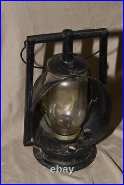 Vintage Dietz Acme Inspector Lantern Lamp Barn Railroad Fire AS IS MISING PARTS