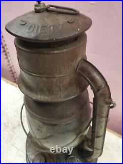 Vintage Dietz No. 2 Blizzard Lantern Converted To Electric Parts Repair (dd)