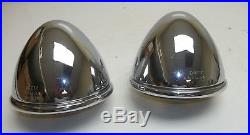 Vintage Dietz No. 909 6V Fog Lamps (pair) Lights RESTORED withbrackets Ford Chevy