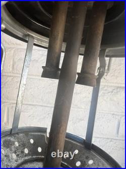 Vintage Dual Mantle Lantern CAMPLETE Parts / Fix Not Complete No Globe