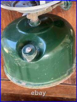 Vintage Dual Mantle Lantern CAMPLETE Parts / Fix Not Complete No Globe