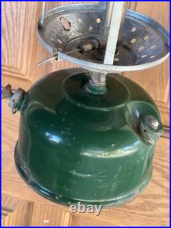 Vintage Dual Mantle Lantern CAMPLETE Parts / Fix Not Complete No Globe