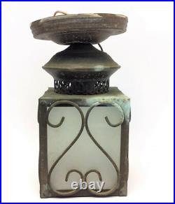 Vintage Electric Decorative Brass Metal Single Porchlight Light Outdoor Parts