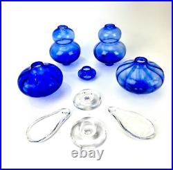 Vintage Erik Hoglund Kosta Boda Chandelier Lamp Parts