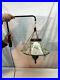 Vintage_Farm_House_Hanging_Tole_Lamp_With_Chickens_on_Plastic_Shade_Parts_Repair_01_wer