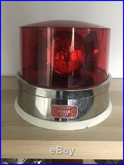 Vintage Federal Sign And Signal Power Light Beacon Ray Model 184. Giant Lamp