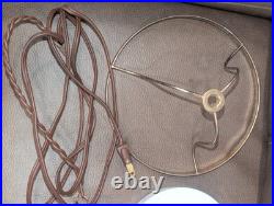 Vintage Fenton Parts Only for Student Lamp for Parts