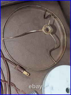 Vintage Fenton Parts Only for Student Lamp for Parts