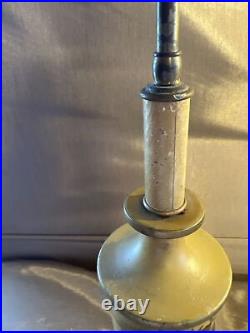 Vintage French Lamp Double Cluster Socket Beautiful Fix Or Parts