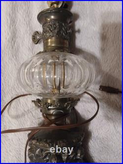 Vintage French Style Table Lamp (For Parts / Repair)