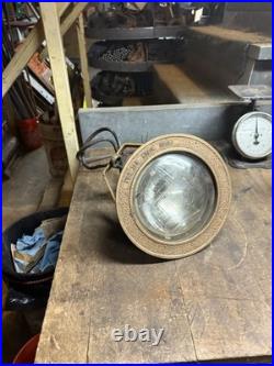Vintage Fresh Water Use Only Pool Spa Electric Light Lamp 10 Brass Parts USA