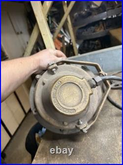 Vintage Fresh Water Use Only Pool Spa Electric Light Lamp 10 Brass Parts USA