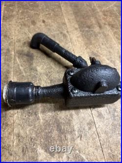 Vintage Gas Pump Benjamin Electric Light Lamp Sockets Fixture Mount Parts USA